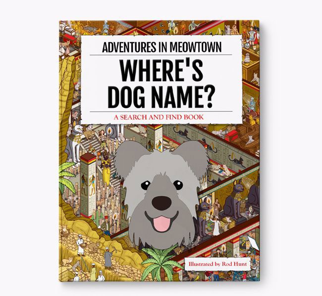Personalised Hungarian Pumi Book: Where's Dog Name? Volume 2